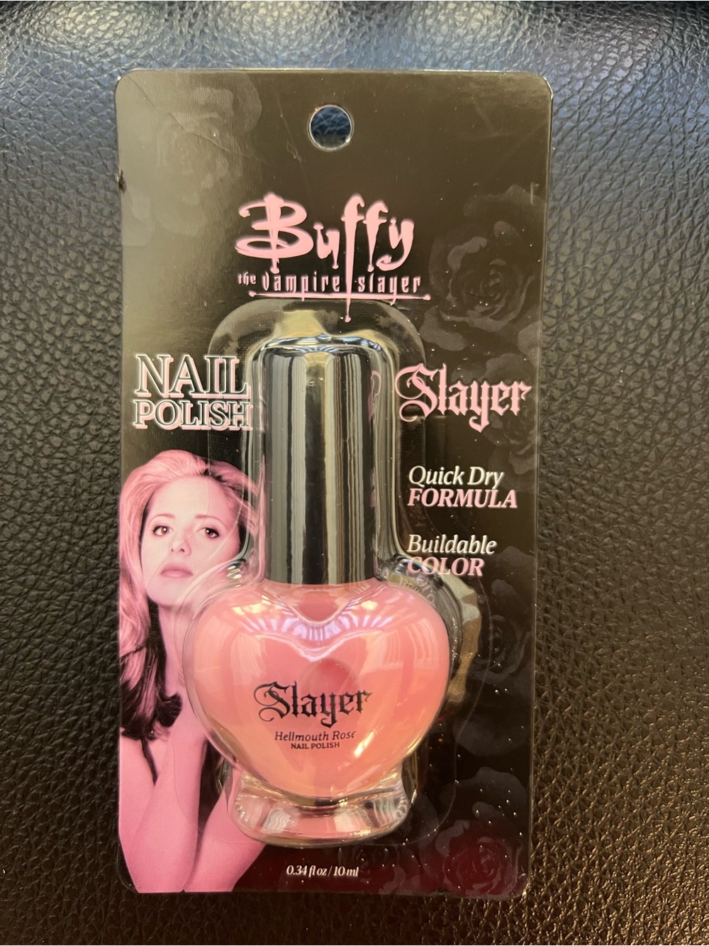 Buffy the Vampire Slayer Hellmouth Rose Nail Polish Pink NWT